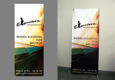 Produktion: Standbanner