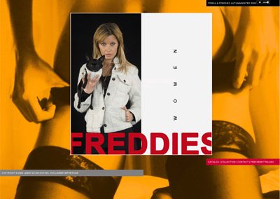 Screenshot Website Frieda&Freddies