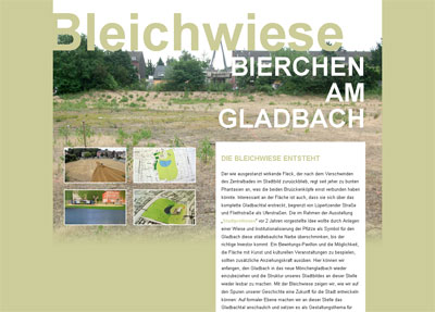 Bleichwiese Microsite