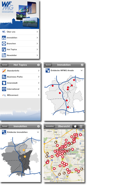 Grafik WFMG iPhone App App Screenshots
