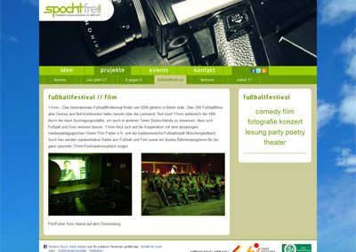 Grafik spochtfrei! Film